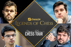 На турнире Legends of Chess начались полуфиналы