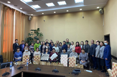 Районные школы Бурятии получили шахматный инвентарь