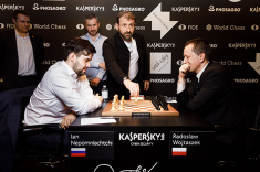 Semifinals of FIDE Grand Prix Leg Begin in Moscow