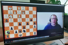 Гроссмейстер Алексей Дреев рассказал шахматистам Северной Осетии о чудесных спасениях