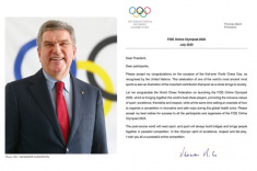 IOC President Thomas Bach Congratulates FIDE on International Chess Day