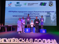 В Самарской области завершился "XVI Кубок городского округа Тольятти"
