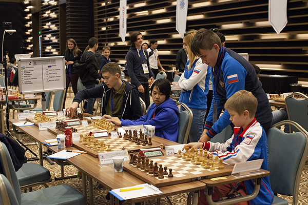 Five Rounds of World Youth U16 Olympiad Played in Turkey
