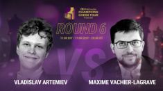 Vladislav Artemiev Defeats Maxime Vachier-Lagrave at Meltwater Champions Chess Tour Finals 