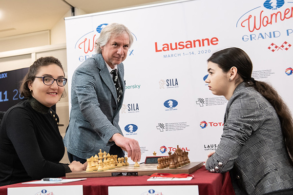Nana Dzagnidze Grabs the Lead at FIDE Women's Grand Prix Leg in Lausanne