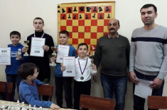 Во Владикавказе прошли три шахматных турнира
