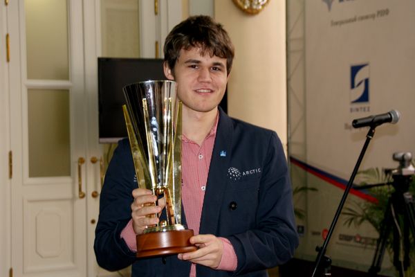 Победитель турнира - Магнус Карлсен