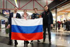 Российская команда вернулась в Москву с турнира ШОС