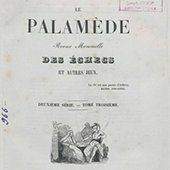 Le Palamede. Deuxieme serie, tome troisieme 