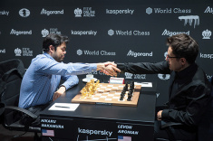 Hikaru Nakamura and Levon Aronian Begin FIDE Grand Prix Leg Final with Draw