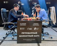 Vladimir Kramnik Grabs Lead over Andrey Esipenko
