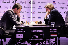 Dmitry Andreikin and Richard Rapport Begin FIDE Grand Prix Leg Final with Draw