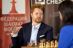Владимир Поткин дал интервью студии Moscow Online Chess
