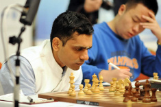 Кришнан Сашикиран идет без потерь в главном турнире "Аэрофлот Опена" 