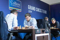 Максим Вашье-Лаграв выиграл рапид на этапе Grand Chess Tour в Париже 