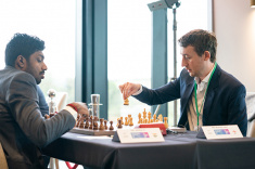 Four Players Take the Lead at FIDE Chess.com Grand Swiss 