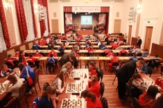 Железнодорожники сыграли в шахматы