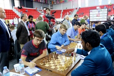 Russian Team Makes Draw with India in Round 6 of World Chess Olympiad in Batumi 