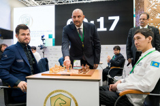 First Games of World Rapid Championships Played in Moscow 