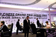 В Белграде завершен второй тур этапа Гран-при ФИДЕ