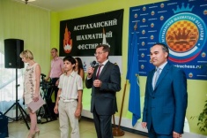 Губернатор Астраханской области открыл шахматный фестиваль