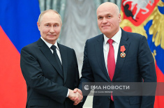 Vladimir Putin Presents State Decorations