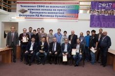 В Махачкале завершился чемпионат СКФО среди мужских команд