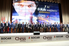 5th Vugar Gashimov Memorial Opens in Shamkir