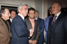 Президент Армении Серж Саргсян посетил Международный турнир TASHIR памяти Тиграна Петросяна