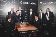 Caruana, Kramnik and Mamedyarov Win at the Start of Candidates Tournament