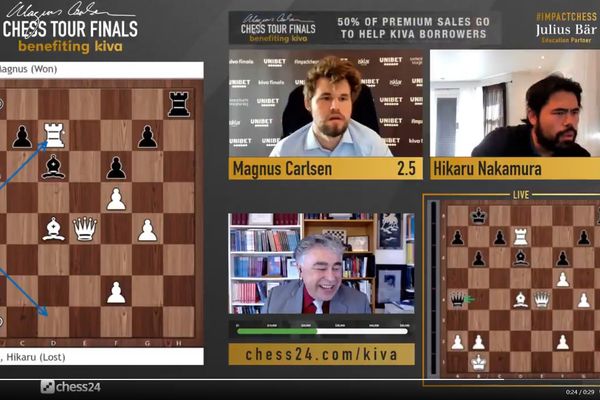 GRANDE FINAL AO VIVO - Magnus Carlsen Vs Nakamura - CHESS TOUR