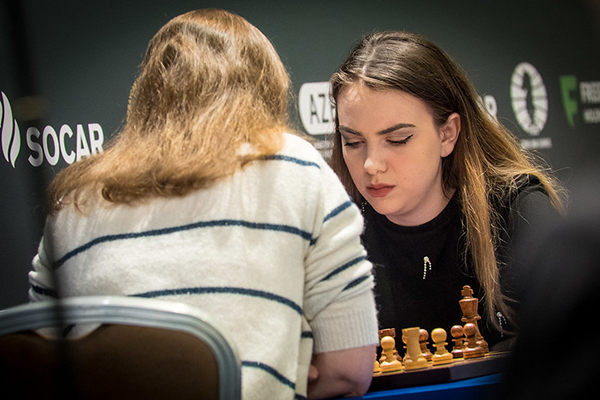 The chess games of Aleksandra Goryachkina