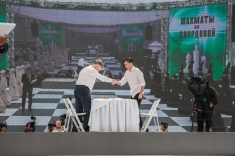 В городе на Неве отпраздновали День шахмат на Дворцовой площади