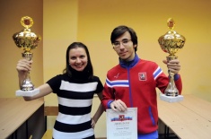 Юрий Елисеев и Дарья Чарочкина - чемпионы Москвы
