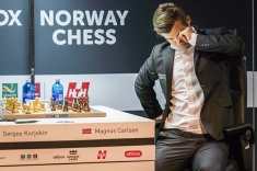 Round 2 of Altibox Norway Chess 2018 Finishes in Stavanger