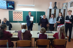 В Новокузнецке открылся шахматный клуб СОШ № 99