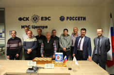 Команды «ФСК ЕЭС» и «Останкино» провели товарищеский матч