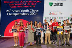 Asian Youth Blitz Championship Finishes in Almaty