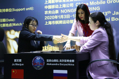 Second Game of FIDE Women's World Championship Match Ends Peacefully