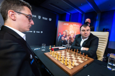 Шахрияр Мамедьяров вырвался вперед на турнире Superbet Chess Classic 