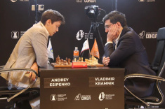 Vladimir Kramnik vs Andrey Esipenko Match Kicks Off in Rostov-on-Don