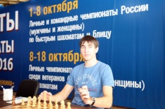 Dmitry Andreikin Leads in Russian Rapid Championship