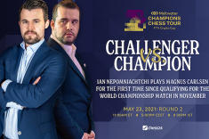 23 мая начинается новый турнир серии Meltwater Champions Chess Tour