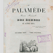 Le Palamede. Deuxieme serie, tome cinquieme