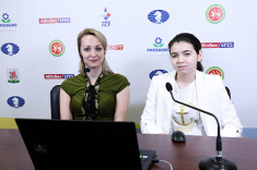 Aleksandra Goryachkina Wins Sixth Game at Women's Candidates Tournament