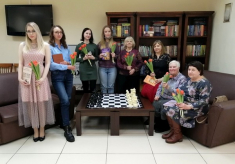 В Самарской шахматной гостиной отметили 8 Марта