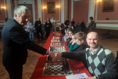 В Музее Академии художеств Санкт-Петербурга прошел шахматный фестиваль