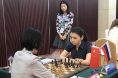 First Round of China-Russia Match Played in Qinhuangdao