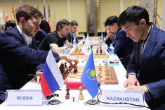 Мужская сборная России выиграла у Казахстана в пятом туре чемпионата мира