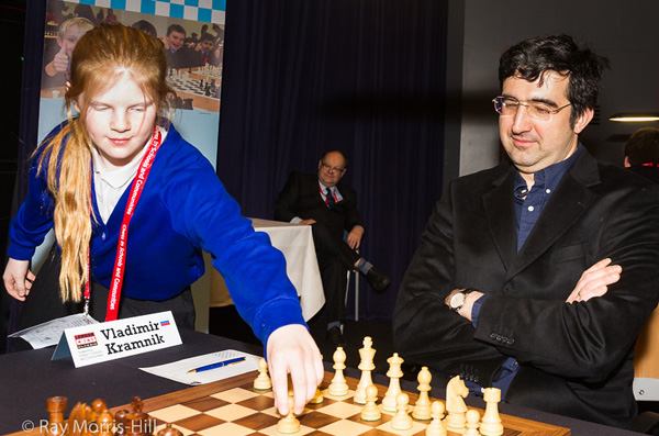 Владимир Крамник и Аниш Гири побеждают во втором туре London Chess Classic (фото Р. Моррис-Хилла)